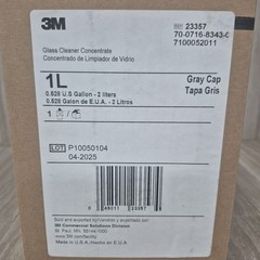 3M Glass Cleaner Concentrate 1L Fits Twist ‘n Fill Dispenser Series 7100052011