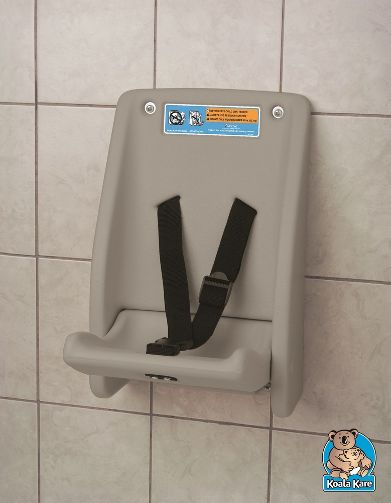 KOALA KARE KB102-01 Child Protection Seat GRAY / SURFACE MOUNT Folding