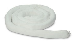 AABACO OIL ABSORBENT SOCK- White Oil Sock, Spill Containment, 3″ X 48″ Pack of 1