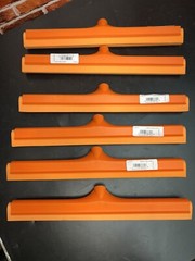 SPARTA 4156724 18in Double Foam Floor Squeegee Orange 6 Pack NEW
