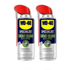 WD-40 Specialist Contact Cleaner Quick Drying Spray – Pack Of 2, 11 Oz. Each