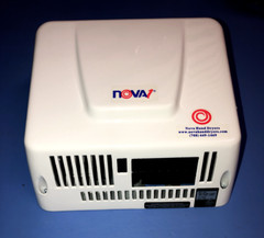 NOVA 1 Hand Dryer Universal Voltage110-120V/208-240V, Aluminum Cover