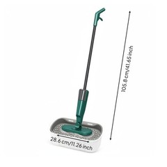Rotating Mop Easy to Use Wireless Electric Mop Charging Port Battery-Powered