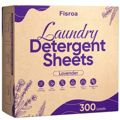 Lavender Laundry Detergent Sheets Travel 150 Count (Pack of 1),