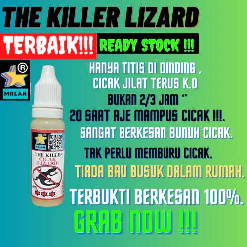 Lizard Trap Liquid Super New Formula Indoor and Outdoor Easy To Use 4 Bottle