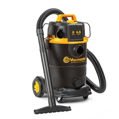 Vacmaster Professional VDK811PW 0201 8 Gallon 4.5 Peak HP Wet/Dry Vac with Self-