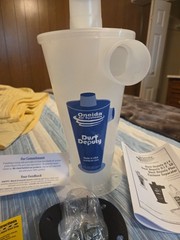 Oneida Air Systems Dust Deputy 2.5 DIY Cyclone Separator, Accessory Only, Clear