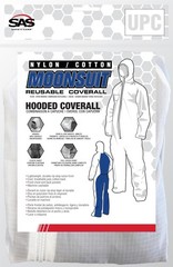 SAS Safety Moon suit Nylon Cotton Coverall Large