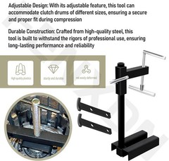 T-0158 Clutch Drum Spring Compressor Transmission Tool Heavy Duty Steel, Fit for