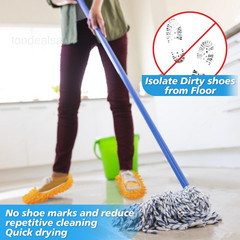 10 Mop Slippers for Floor Cleaning – Size 8 Socks Women 8