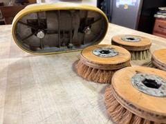 Vintage GE Twin Brush Scrubber Model P11FP1 w/ 4 Brushes (1950’s) Working
