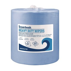 Boardwalk HS475B 12 in. x 12 in. Hydrospun Wipers – Blue (475/Roll) New