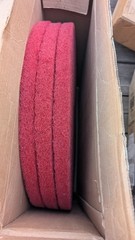 3M 5100 20″ Red Buffer Pads Floor Pads Pack of 3