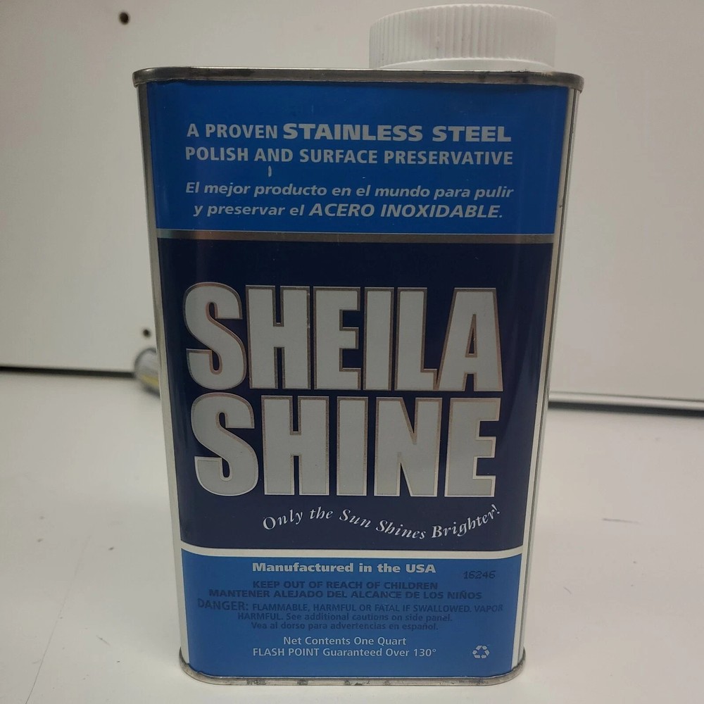 Sheila Shine 1 Qt. Low VOC Stainless Steel Cleaner, Polish & Surface, SALE