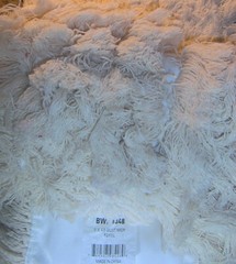 48″ x 5″ Used & Clean Dust Mop Replacement Head WHITE Cotton BOARDWALK BWK 134
