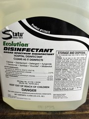 State Ecolution Disinfectant Broad Spectrum Hospital Grade 3 Liter 101.4 fl oz