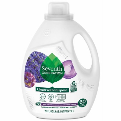 Seventh Generation Biodegradable Lavender Liquid Laundry Detergent 90oz – 686377