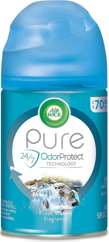 Air Wick Fresh WatersAerosol Spray Refill – 5.89 oz New
