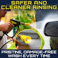 Clean Car USA Foam King™ 40° Pressure Washer Nozzle Guard, 1/4” Quick Connect –