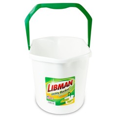 Libman 3.5 gal. Utility Bucket White (Pack of 6)