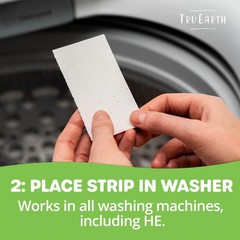 Tru Earth Eco-Strip Laundry Detergent Sheets, Unscented – 768 Loads (384 Sheets)