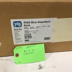 Pig PIG238 Blue Absorbent Sock 3″ x 48″ Absorbs up to 95 oz per sock