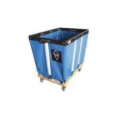 TOUGH GUY 33W308 Basket Truck,10 Bu. Cap.,Blue,36 In. L 33W308
