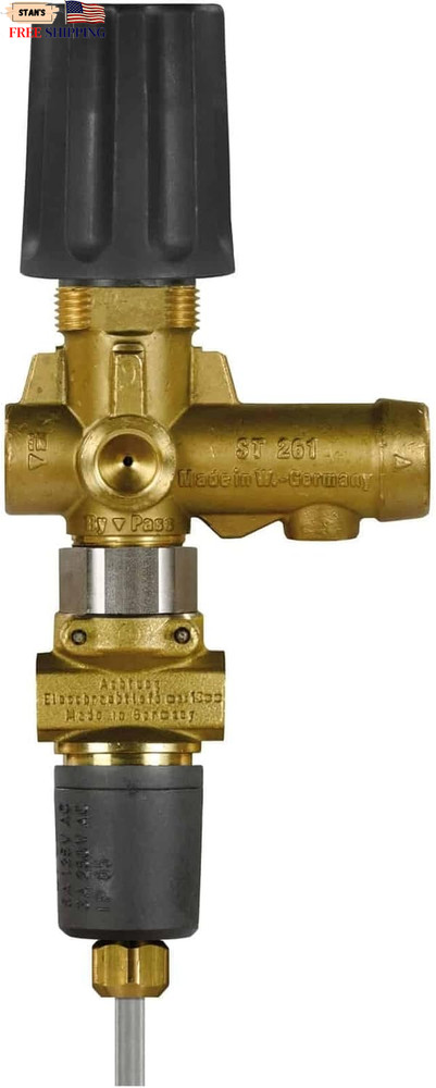 Suttner ST-261 Unloader Valve, 3625 Max PSI, 1/4in FPT Bypass FREE SHIPPING
