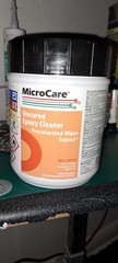 MicroCare Uncured Epoxy Cleaner Presaturated Wipes 443ml