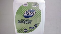 Dial 19038 24 Pk 1.2 Liter Size Foam Hand Sanitizer