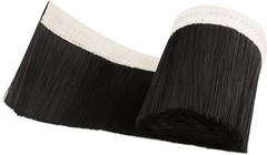 Dust Shoe Brush, 100mm Engraving Machine Dust Cover Nylon CNC Vacuum Brush for