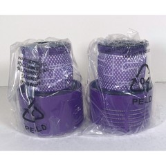 2 Pack Replacement HEPA Filters for Dyson V11 V15 SV14 Cordless Vacuum Purple