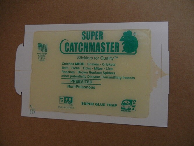 12 Catchmaster Super Peanut Butter Flavor Glue Boards 72MB – Super Mouse boards