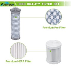 A10 Filter Replacement for Tineco A10/A11 Hero, A10-2+2 Pack-White
