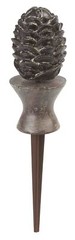 Liberty Garden 615 Decorative Pine Cone Garden Hose Guide – Bronze