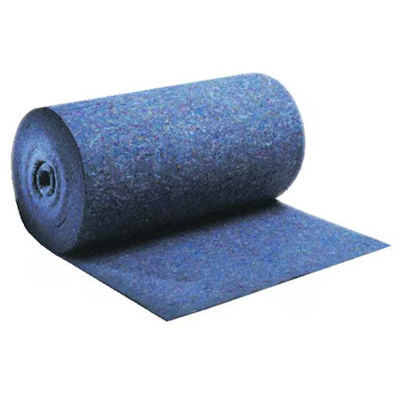 Brady Rag36150 Sorbent Pad, 55 Gal, 36 In X 150 Ft, Universal, Blue, Gray,