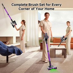 Honki Cordless Vacuum Cleaner 500W/40Kpa Vacuum Cleaners For Home Stick Vacuum