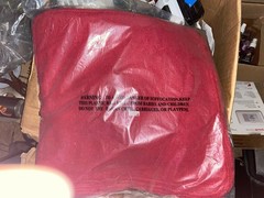 HFT 14” x 13” Mechanic’s Shop Towels – 25 Pack – Red – Machine Washable LV
