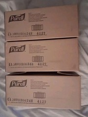 PURELL ES10 8324-E1 Automatic Hand Sanitizer Dispenser Graphite Set Of 3