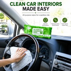 Air Jungles All Purpose Cleaning Wipes 70 70 Count (Pack of 1),