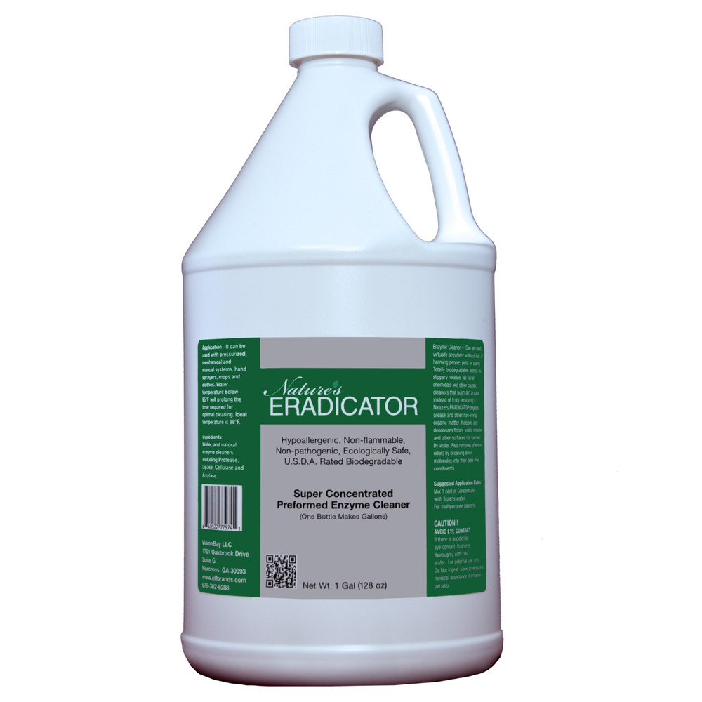 Nature’s ERADICATOR Multi-Purpose Preformed Enzyme Cleaner / Concentrated 128 Oz