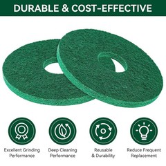 437.056 Cleaning Orbiter Pads for 550Mc Orbiter Hard Floor Machine, 12″ Commerci