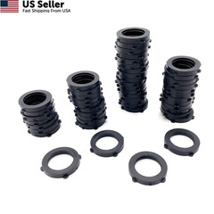 50 Pcs Black Heavy Duty Rubber Washer Garden Hose Washers, Fit 0.75 inches