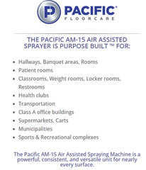Pacific Floor care Am 15 Gallon Air Assisted Electric Sprayer