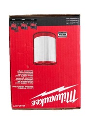 Milwaukee HEPA Wet/Dry Vacuum Filter 49-90-1977 Easy Twist Lock, Washable