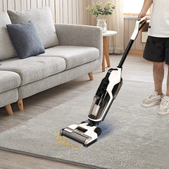 Hard Floor Cordless Wet Dry Vacuum Floor Cleaner Mop Vacuum Cleaning Machine USA