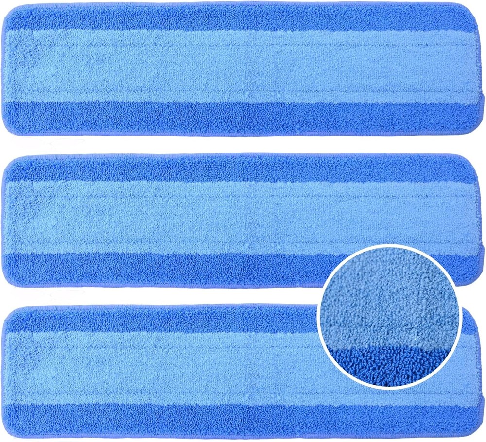 3 Pa Microfiber Cleaning Pads patible with Bona Mop Spray Mop