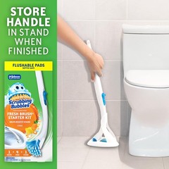Scrubbing Bubbles Toilet Bowl Cleaning System 1 Count (Pack of 1), Multicolor