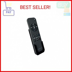 Wall Holder Mount for ARTIKA Ceiling Fan Remote (3D Printed in the USA) (Black)