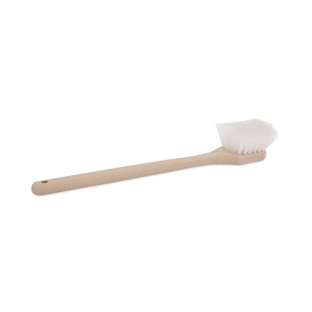 Boardwalk 4420 20″ Utility Brush w/ Nylon Bristles – Tan/Cream New